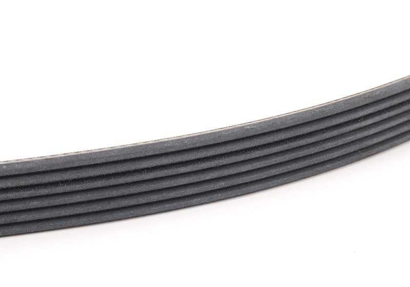 Correa auxiliar (multirib) OEM 11287631817 para BMW E60, E61, E63, E64, E65, E66, E53. Original BMW.