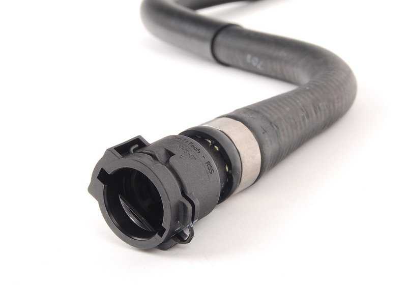 Tubo de ventilación del refrigerante OEM 17127541146 para BMW E65, E66. Original BMW.