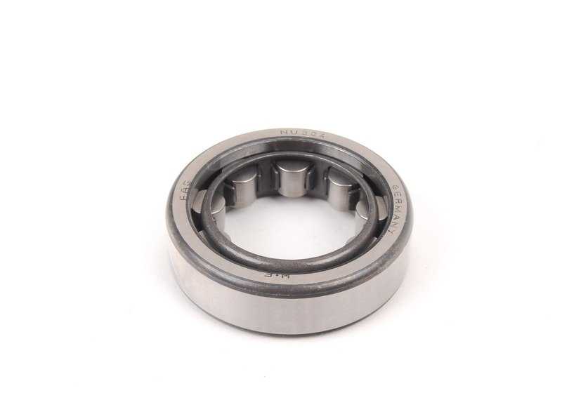 Rodamiento de rodillos OEM 23121206954 para BMW E21, E30, E12, E28. Compatible con cajas de cambio Getrag 242. Repuesto original BMW.