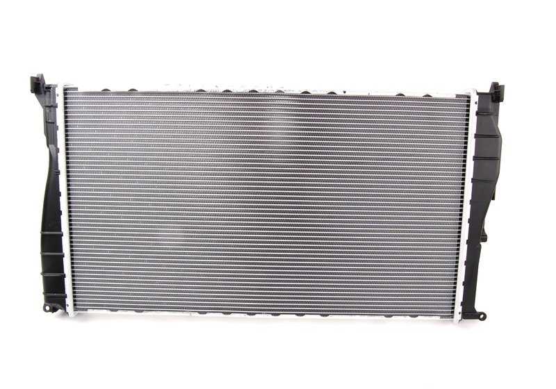 Radiador de refrigerante OEM 17117558480 para BMW E82, E88, E90, E90N, E91, E91N, E92, E92N, E93, E93N, E84, E89. Original BMW.