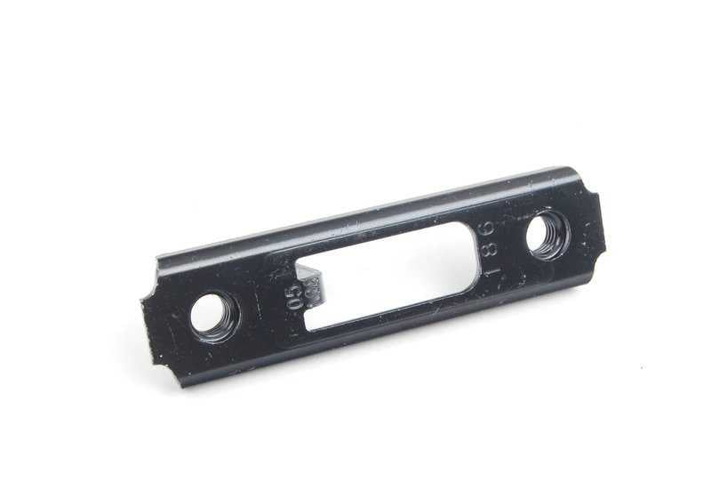 Placa de tuerca M8 OEM 51117342108 para BMW F40, F44, F45, F46, F48, F39 y MINI F54, F55, F56, F57, F60. Original BMW y MINI.