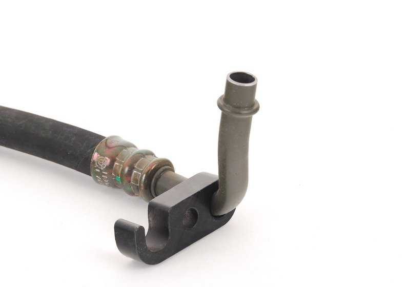 Tubo de retorno del radiador de aceite OEM 17221744459 para BMW E39. Original BMW.