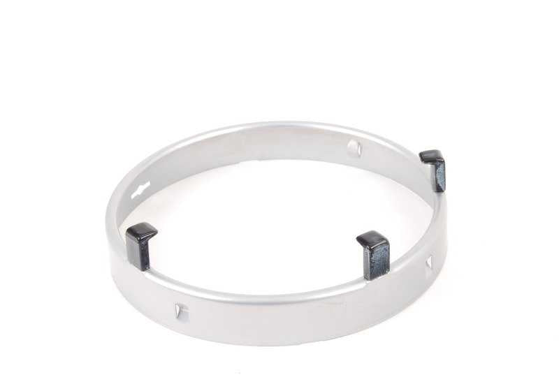 Aro de sujeción para luz de carretera izquierda para BMW Serie 3 E30 (OEM 63121370891). Original BMW