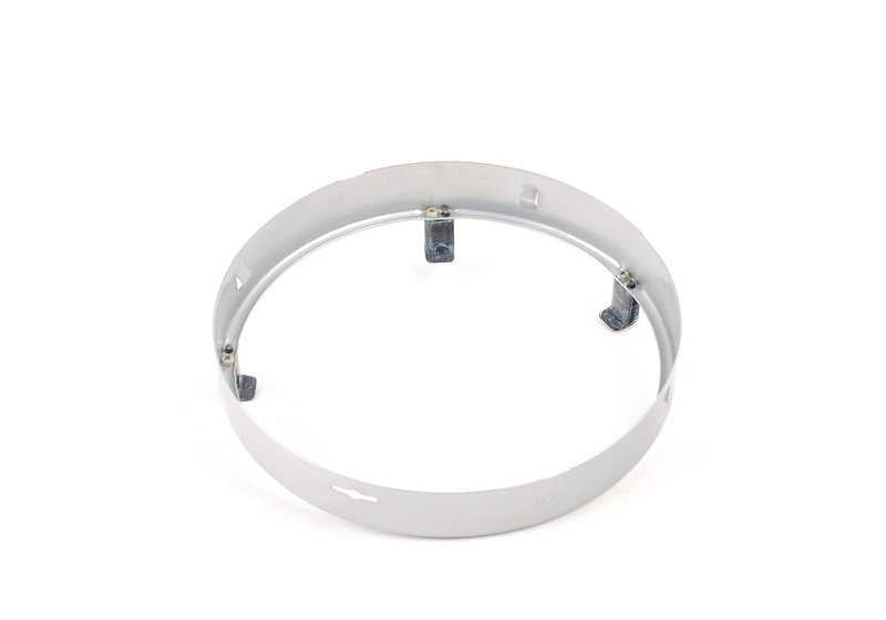 Aro de sujeción para luz de carretera izquierda para BMW Serie 3 E30 (OEM 63121370891). Original BMW