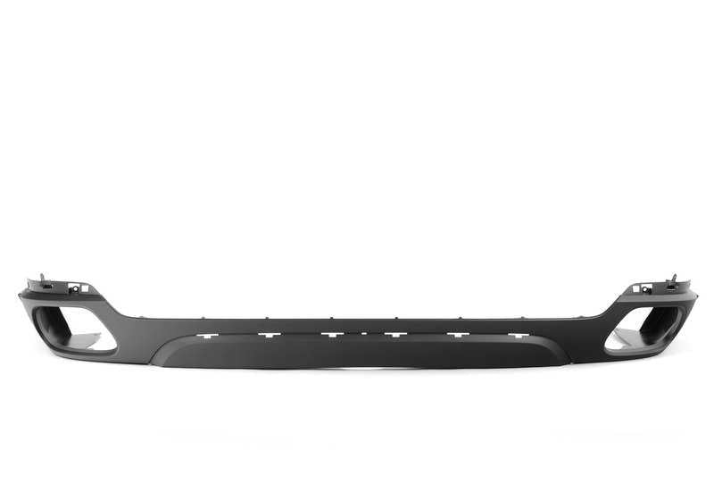 Embellecedor de escape cromado M Performance OEM 18302349668 para BMW X5 F15. Mejora estética en estilo V8, fácil instalación, acero inoxidable de alta calidad. Original BMW.