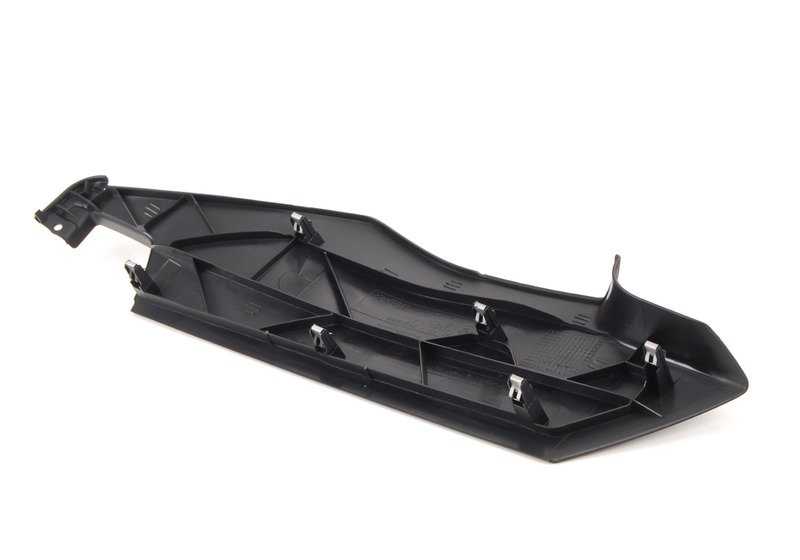 Carcasa lateral interior derecha OEM 51433421450 para BMW Z4 E86 (modelos 3.0si y M 3.2, manual y automático, 2006-2008). Original BMW.