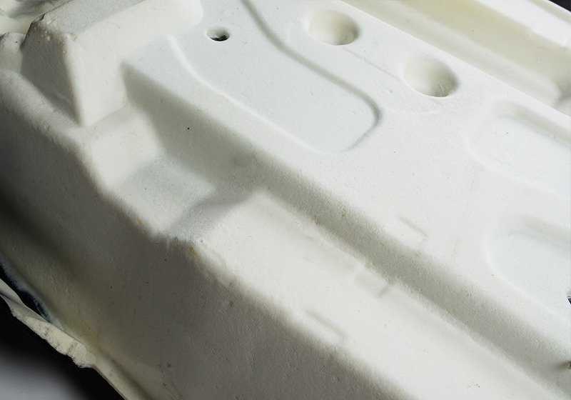Protector inferior suelo OEM 51479181159 para MINI R56 {Cooper MF3, MF4, SU3, SU4, DMG3, DMG4, DSW3, DSW6, SMF7, SMF8}. Pieza original MINI, acabado Carbon Black.