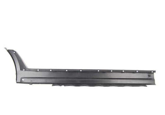 Cubierta lateral izquierda del faldón OEM 51713330865 para BMW X3 E83, E83N. Original BMW.