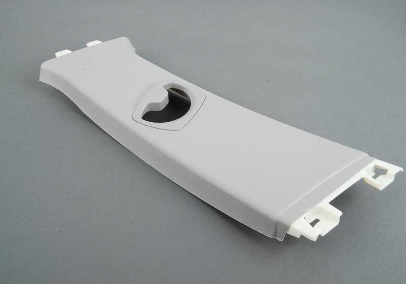 Caminho da coluna B superior para a série B para BMW 3 E90 Series, E90N, E91, E91N (OEM 51437124785). BMW original.