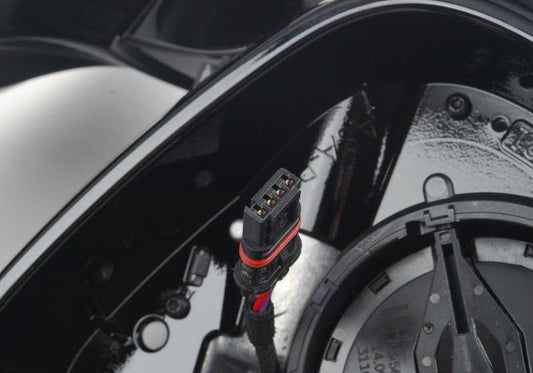 Espelho retrovisor esquerdo sem vidro aquecido SHADOW-LINE OEM 51167283671 para BMW Série 5 F07 520d, 530d, 535d… e muito mais. BMW genuíno.