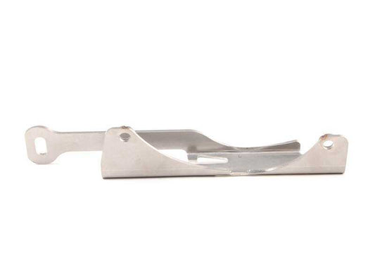 Soporte de escape OEM 18207530672 para BMW Z4 E85 2.2i, 2.5i y 3.0i (BT11, BT21, BT31, BT41, BT51, BT61). Modelos con motor M54, cambio manual o automático. Original BMW.