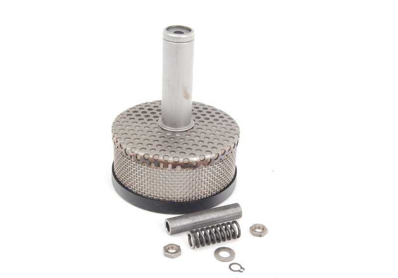 Filtro de aceite (malla interna / tamiz) OEM 32411136300 para BMW E24 628CSi, 633CSi. Original BMW.