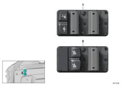 Shutter control unit for BMW X5 F95, G05, X6 F96 (OEM 61319439876). Genuine BMW