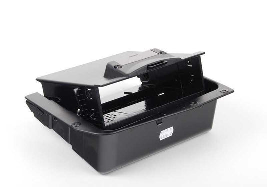 Soporte para cargador de DVD OEM 51169177572 para BMW F07, F10 y F11. Original BMW.