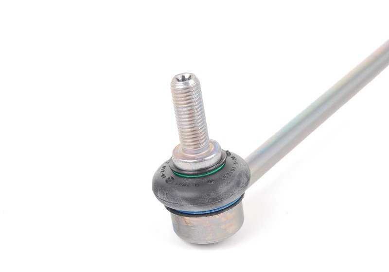 Bieleta barra estabilizadora delantera derecha OEM 37116859654 para BMW X5 {E70, E70N, F15, F85} y X6 {E71, F16, F86}. Original BMW.