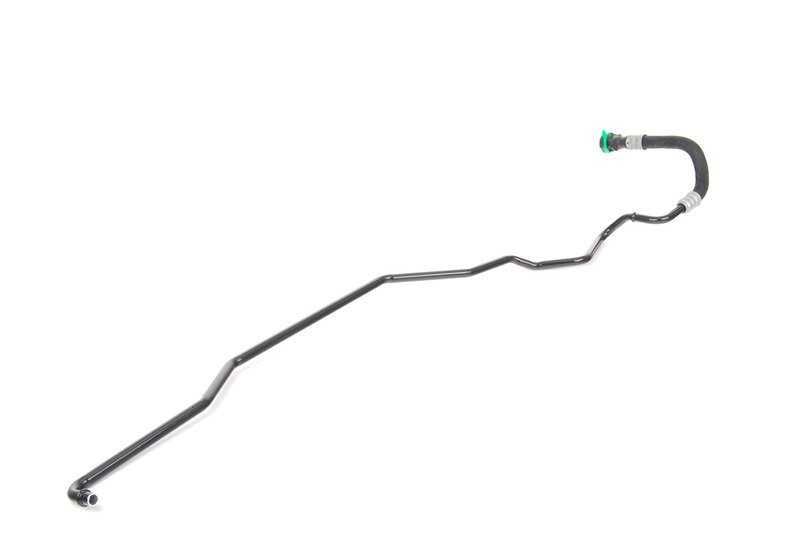 Tubería de refrigeración de aceite OEM 17227572711 para BMW E82, E88, E90, E91, E92, E93. Original BMW.