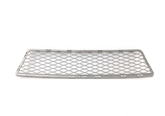 Rejilla central delantera abierta gris OEM 51117175298 para BMW E92 y E93. Original BMW.