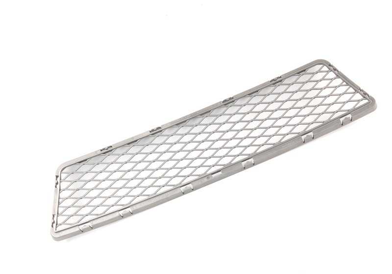 Rejilla central delantera abierta gris OEM 51117175298 para BMW E92 y E93. Original BMW.