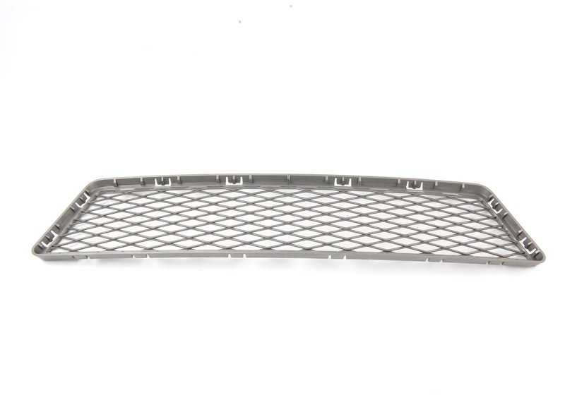 Rejilla central delantera abierta gris OEM 51117175298 para BMW E92 y E93. Original BMW.