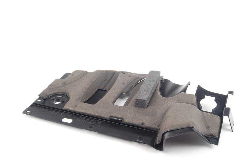 Cubierta palanca de pie negra OEM 51458233514 para BMW E39. Pieza original BMW.