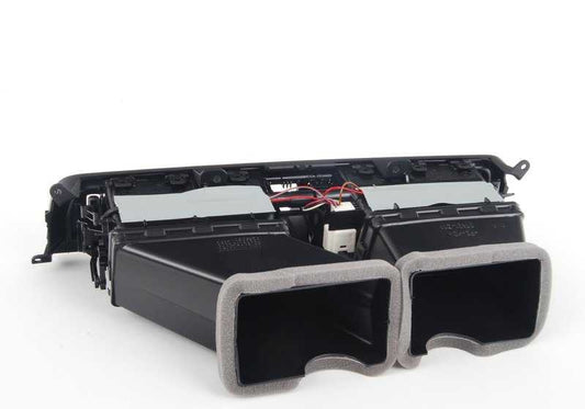 Rejilla central de ventilación OEM 64229209136 para BMW F10 y F11. Compatible con modelos 518d, 520d (manual y automático). Original BMW.