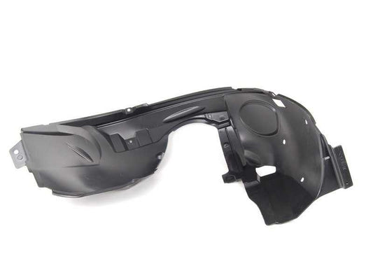 Cubierta paso de rueda delantero derecho OEM 51717140858 para MINI R50, R52, R53. Compatible con modelos 2000, 2002. Pieza original MINI.