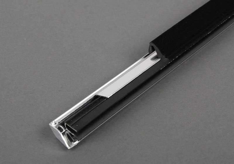 Right outer slot cover for BMW 7 Series E66, E67 (OEM 51227010900). Original BMW