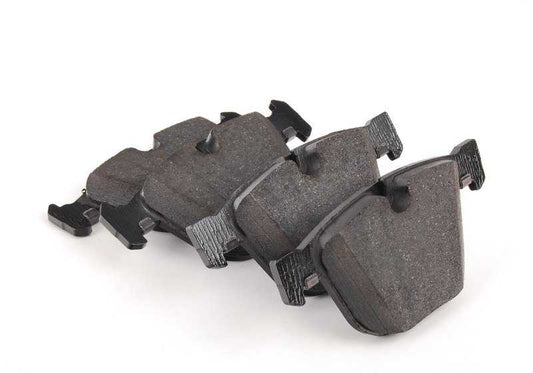 Juego de pastillas de freno con sensor OEM 34212339292 para BMW E60, E60N, E63, E63N, E64, E64N. Original BMW.