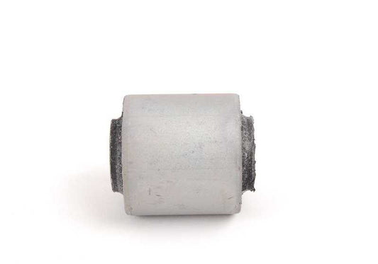 Silentblock de goma trasero OEM 33321133879 para BMW E31. Recambio original BMW. Ideal para reemplazar soporte trasero en eje trasero.