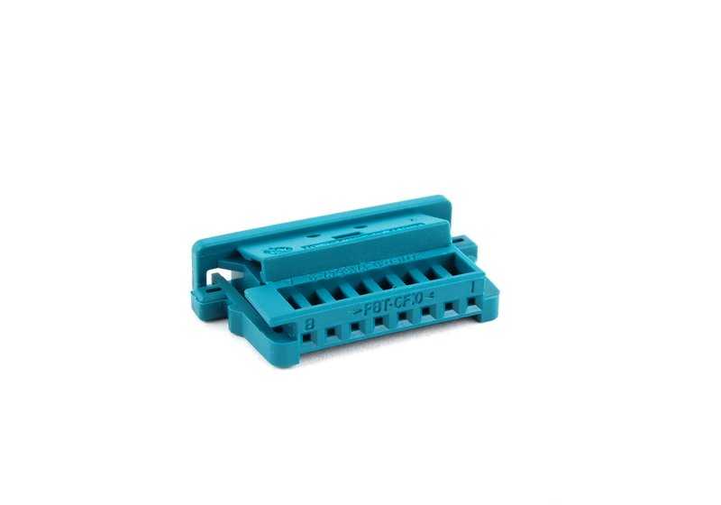 Conector universal de 8 pines OEM 61136954526 para BMW {E81,E82,E87,E87N,E88,E46,E90,E90N,E91,E91N,E92,E92N,E93,E93N,G20,G20N,G21,G21N,G28,G28N,G80,G80N,G81,G81N,G22,G22N,G23,G23N,G26,G26N,G82,G82N,G83,G83N,E60,E60N,E61,E61N,F07,F07N,F10,F10N,F11,F11