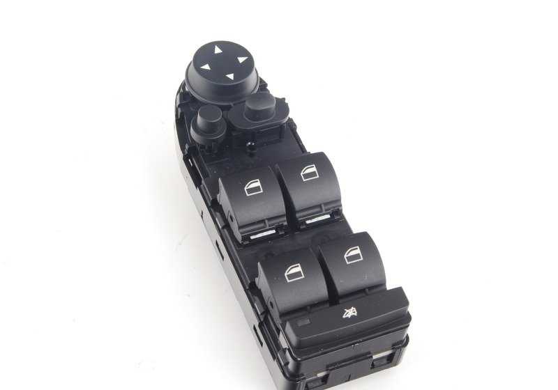 Módulo Interruptor Elevalunas Lado Conductor OEM 61319218044 para BMW E70, E71, E72. Original BMW.