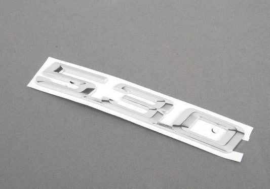 Emblema delantero OEM 51148148829 para BMW E34, E39. Original BMW.