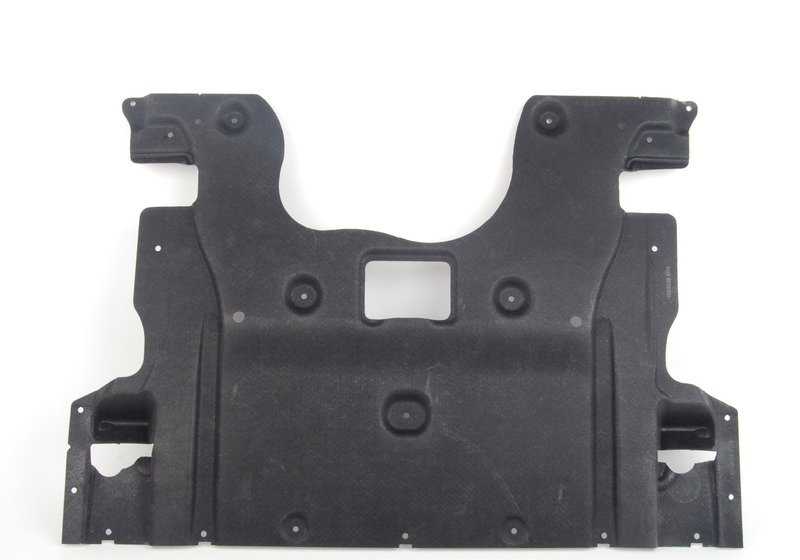 Protector bajo motor OEM 51758047450 para BMW F10, F11, F01, F02. Pieza de protección del motor original BMW.