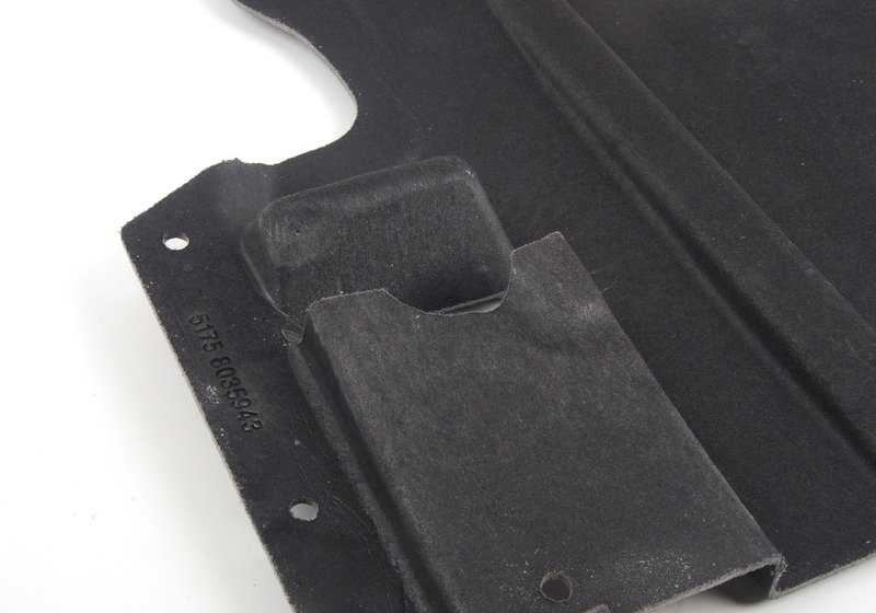 Protector bajo motor OEM 51758047450 para BMW F10, F11, F01, F02. Pieza de protección del motor original BMW.