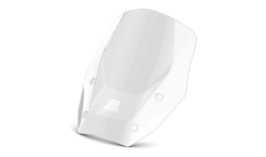 Parabrisas deportivo claro OEM 46631541519 para motos BMW R1300GS, R1300GS Adventure. Original BMW Motorrad.