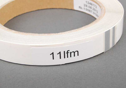 Junquillo delantero plata OEM 51141933218 para BMW 3' E21, E30, E36, 5' E12, E28, E34, 6' E24, 7' E23, E32, 8' E31... y más. Original BMW.