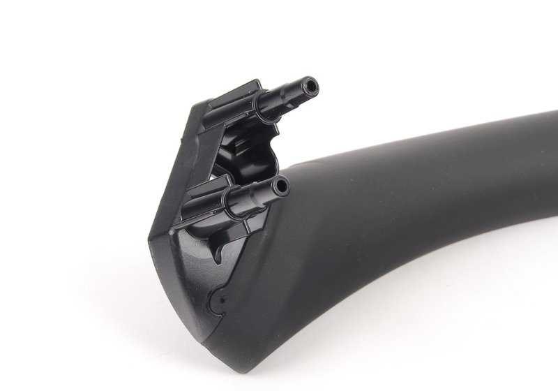 Soporte de manilla izquierda OEM 51417230849 para BMW Serie 3 E90, E91, E90 LCI, E91 LCI. Original BMW.