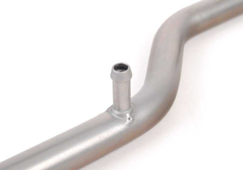 Tubo de retorno del refrigerante OEM 11531264718 para BMW E21, E30, E12, E28. Original BMW.