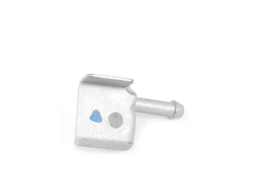 Placa de soporte del escape OEM 18307526194 para BMW E60, E61, E63, E64. Original BMW.