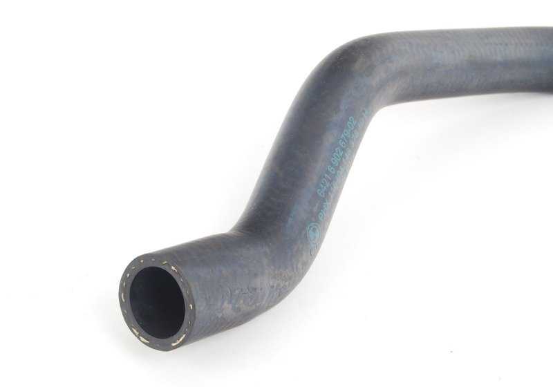 Manguera de válvula de agua a radiador calefacción OEM 64216902679 para BMW E46. Original BMW.