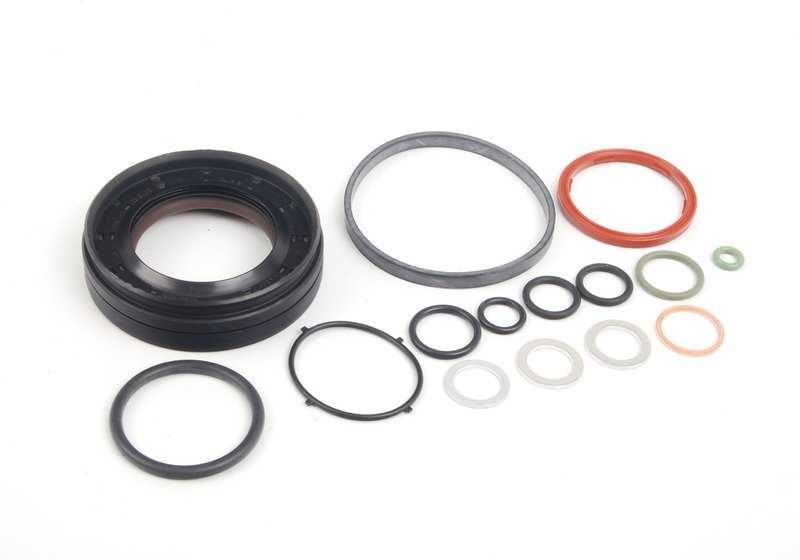 Juego de juntas para cárter sin amianto para BMW E70, E71, E72 (OEM 11112158085). Original BMW.