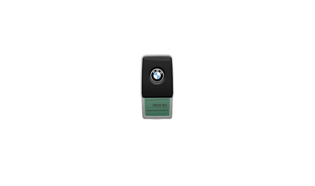 Cartucho de ambientador BMW Ambient Air Green Suite Nº 2 OEM 64119382603 para BMW F90, F90N, G30, G30N, G31, G31N, G38, G38N, G32, G32N, G11, G11N, G12, G12N, F91, F92, F93, F97, F97N, G01, G01N, G08, G08E, G08F, G08N, F98, F98N, G02, G02N, F95, F95