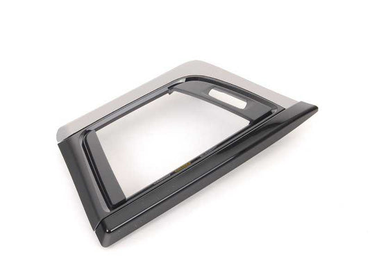 Panel protector del tablero de instrumentos diseño hexagonal OEM 51458054953 para BMW F30, F31, F34, F32, F33, F36. Original BMW.