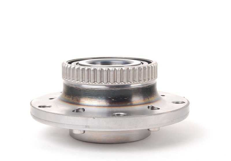 Moyú de rueda con rodamiento delantero OEM 31222229501 para BMW E46, E85, E86. Original BMW.