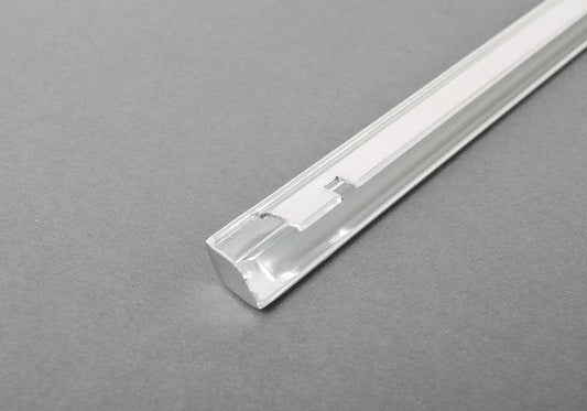 Moldura cromada exterior trasera derecha OEM 51228150708 para BMW E38 728i, 730i, 735i, 740i. Original BMW.