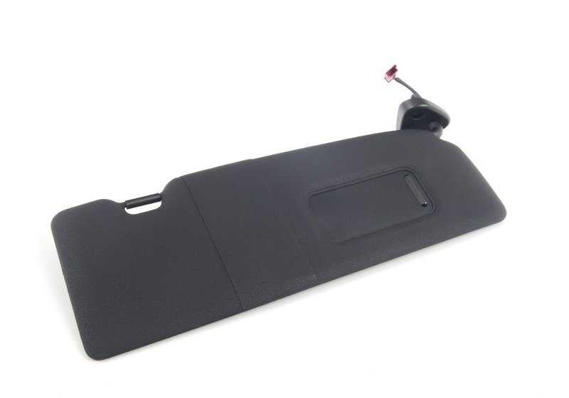 Parasol derecho con espejo OEM 51167252484 para BMW E82. Original BMW.