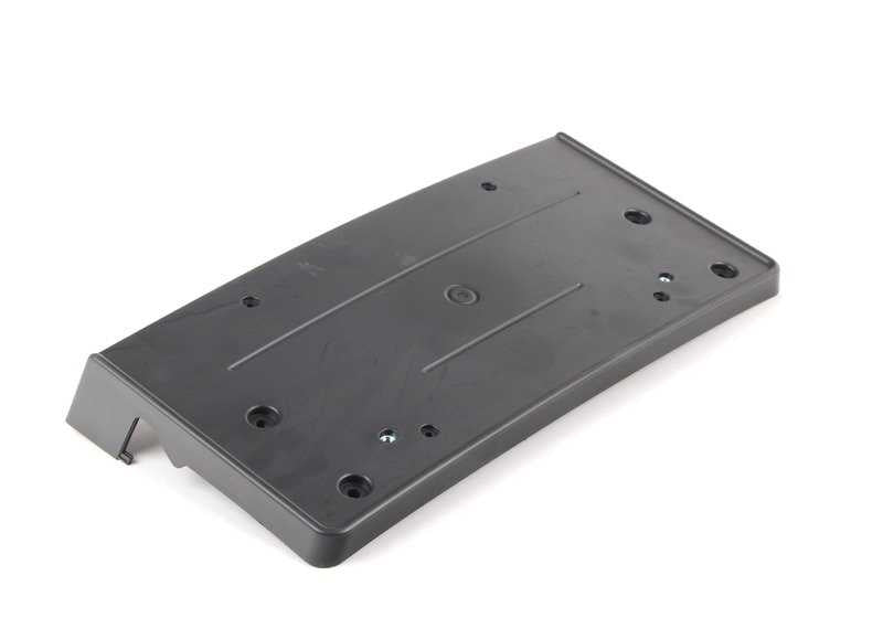 License plate holder for BMW X1 E84 (OEM 51118038046). Genuine BMW.