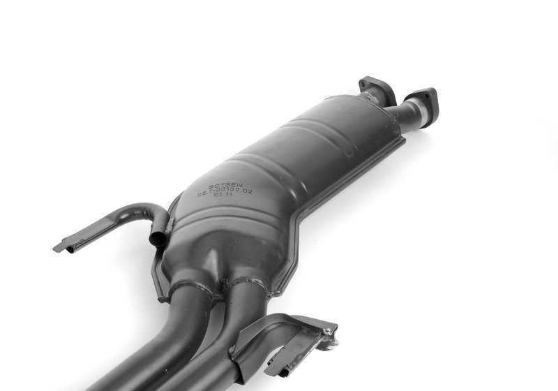 Sistema de escape OEM 18101310536 para BMW E28 y E24. Original BMW.