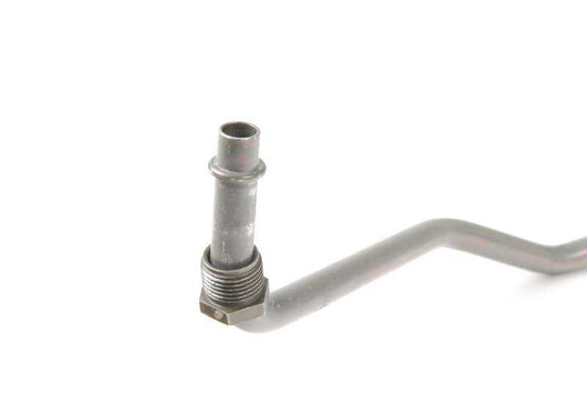 OEM oil radiator feed tube 17221719364 for BMW E30. Original BMW.