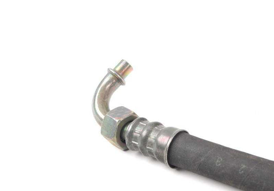 Tubo retorno enfriador de aceite OEM 17221719365 para BMW E30 325i xDrive (modelos con motor M20, cambio automático y tracción total). Original BMW.
